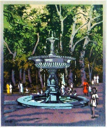 Fountain In May Day Park. Spring — Oleksandr Pashenko