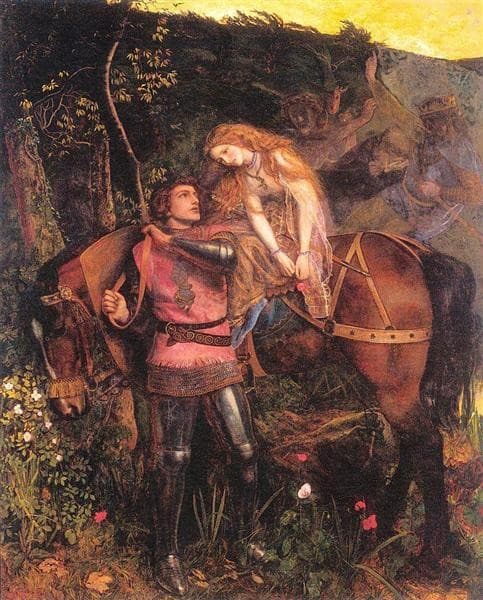 The Beautiful Lady Without Pity — Arthur Hughes
