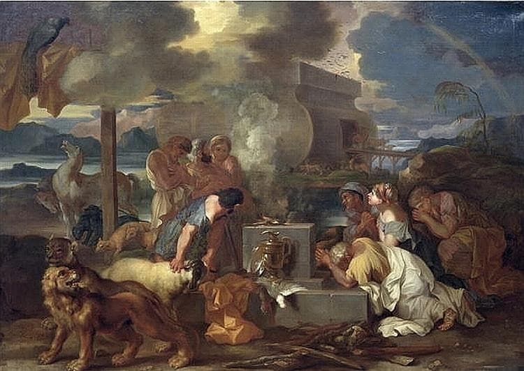 Sacrifice of Noah — Sébastien Bourdon