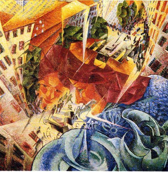 Simultaneous Visions — Umberto Boccioni