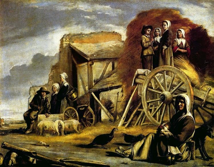 The Cart — Le Nain brothers