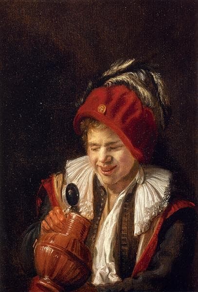 A Youth with a Jug — Judith Leyster
