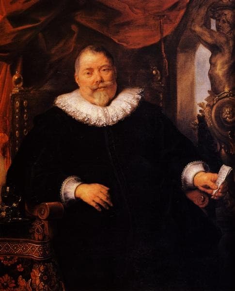 Portrait of Johan Wierts — Jacob Jordaens