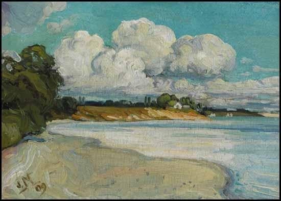On the Lake Shore Near Bronte — J. E. H. MacDonald