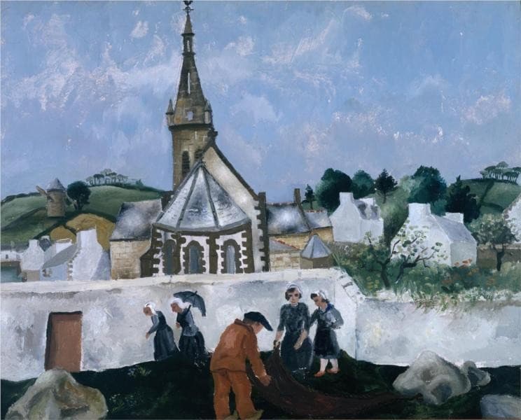 Church at Tréboul — Christopher Wood