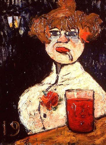 The Bar Counter — Maurice de Vlaminck