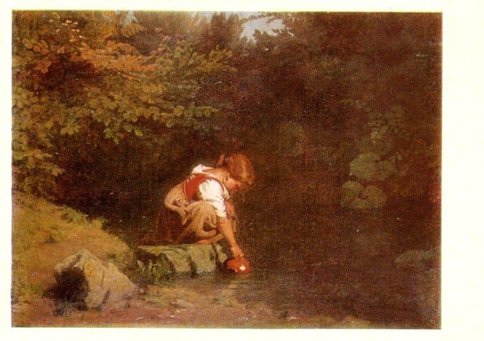 Girl at the Spring — Johann Koler