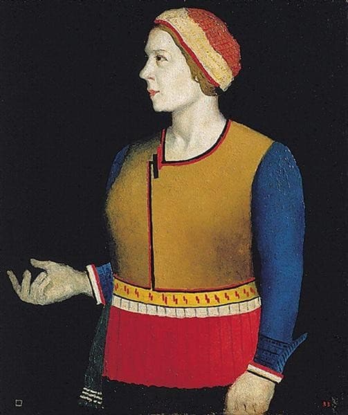 Портрет жены художника — Kazimir Malevich