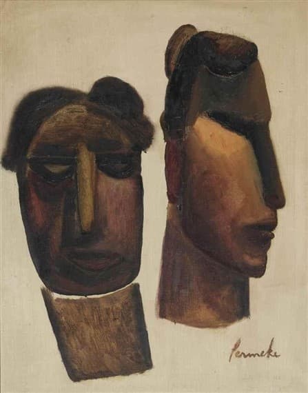 Primitive heads — Constant Permeke