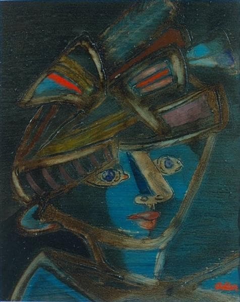 Woman with Hat — Jankel Adler
