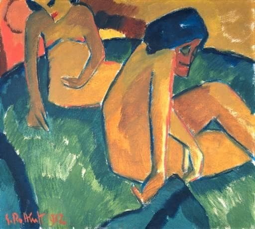 Two Women — Karl Schmidt-Rottluff