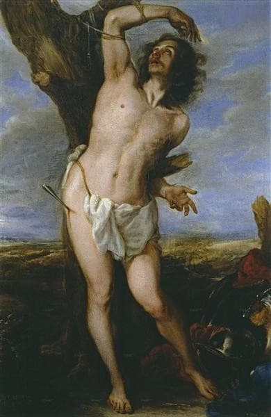Saint Sebastian — Juan Carreño de Miranda