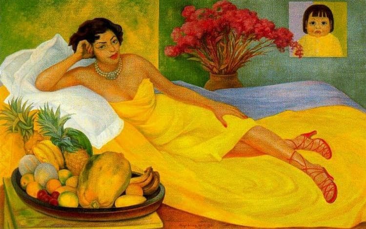 Portrait of Sra. Dona Elena Flores de Carrillo — Diego Rivera