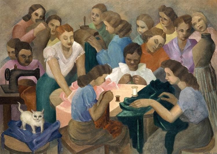 Seamstresses — Tarsila do Amaral