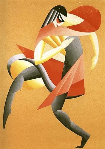 Mask. For the Ballet Studio of B.Nizhinskaya — Vadym Meller