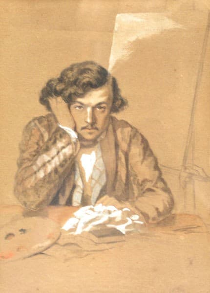 Self-Portrait — Theodor Aman