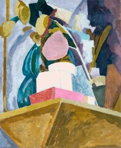 Still Life on Corner of a Mantelpiece — Vanessa Bell