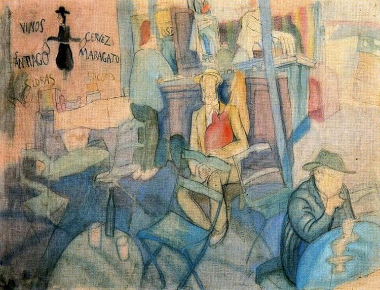 At the bar — Carlos Saenz de Tejada