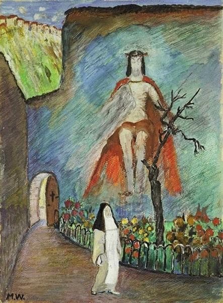 Monastery Garden — Marianne von Werefkin
