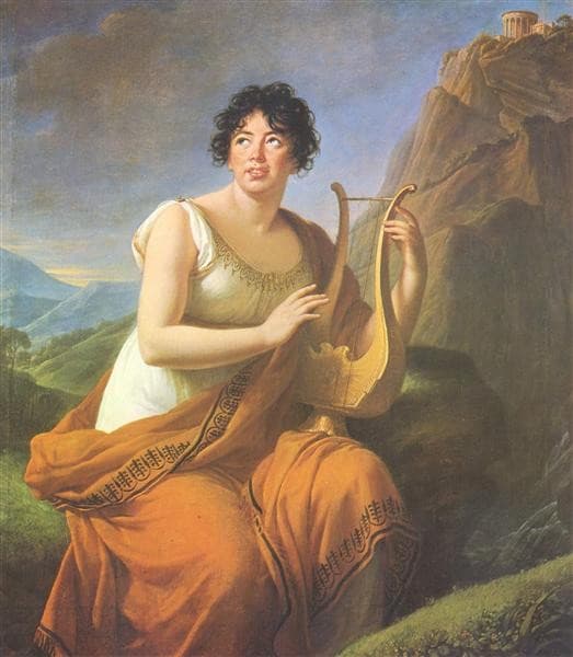 Portrait of Madame de Stael as Corinne — Élisabeth Vigée Le Brun