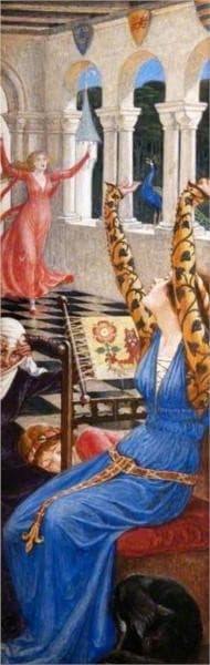 The Briar Rose (triptych, right wing) — Walter Crane