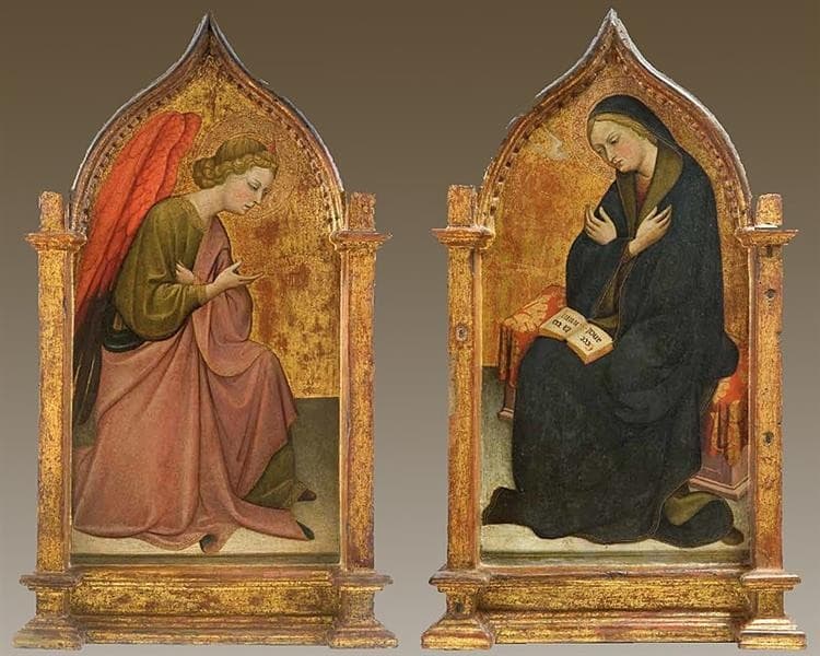 Annunciation Dyptic — Álvaro Pires de Évora