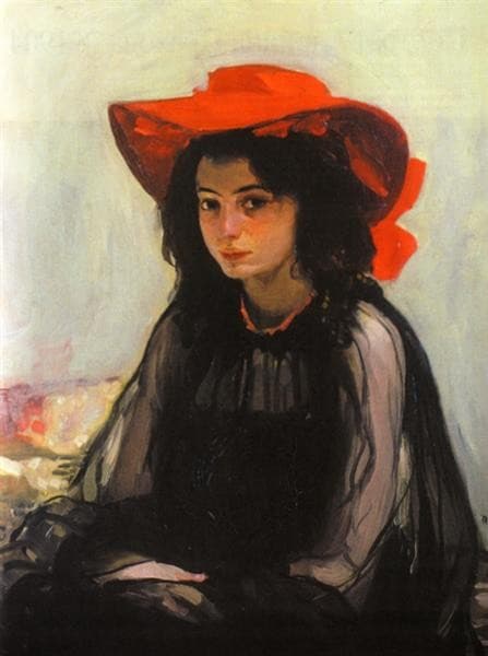 Girl in a Red Hat — Oleksandr Murashko