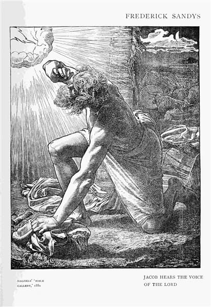 The Sixties (Jacob hears the voice of the Lord) — Frederick Sandys