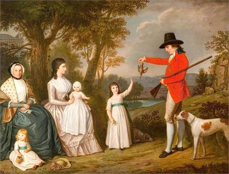 The Spreull Family — David Allan