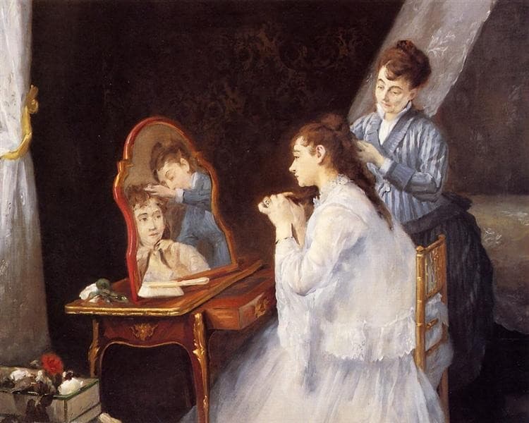 Le Petit Lever — Eva Gonzalès