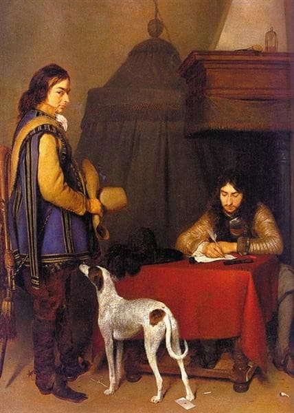 Dispatch — Gerard ter Borch