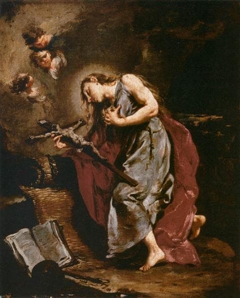 The Penitent Magdalene — Giambattista Pittoni