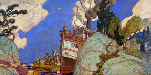 The Supply Boat — J. E. H. MacDonald