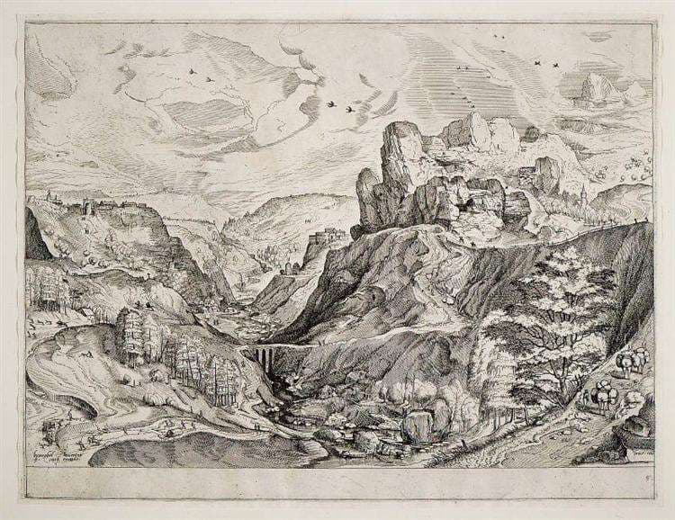 Alpine Landscape — Pieter Bruegel the Elder
