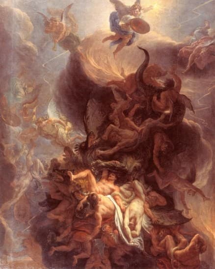 The Fall of the Rebel Angels — Charles Le Brun