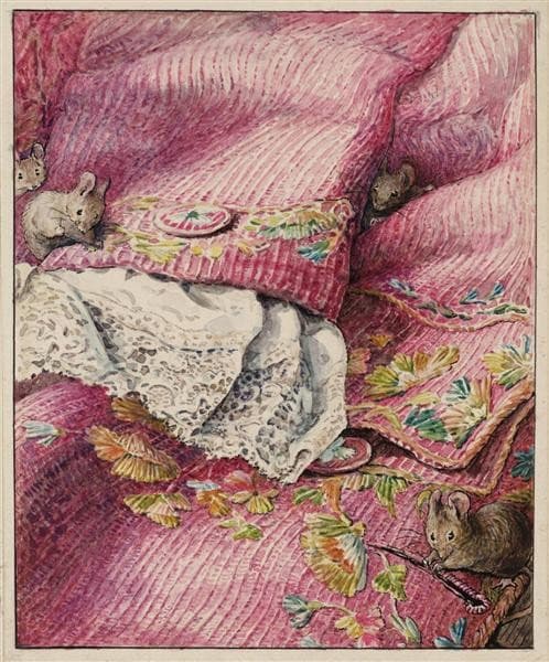 Helen Beatrix PotterThe Mice Stitching Button-Holes — Beatrix Potter