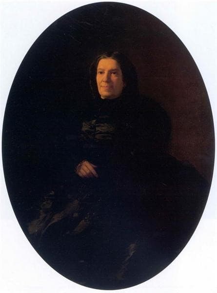Портрет В. Н. Ростовцевой — Nikolai Ge