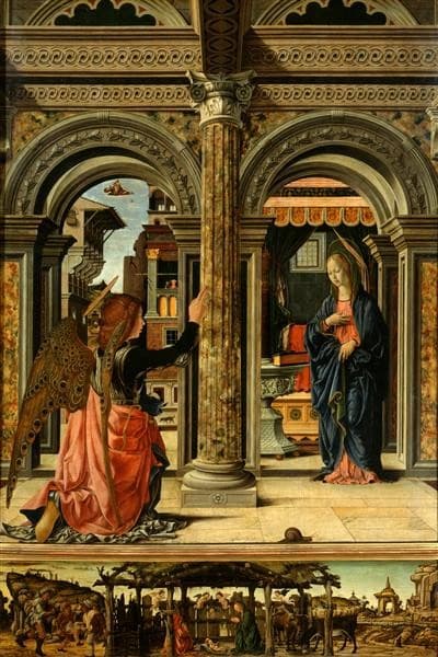 The Annunciation — Francesco del Cossa