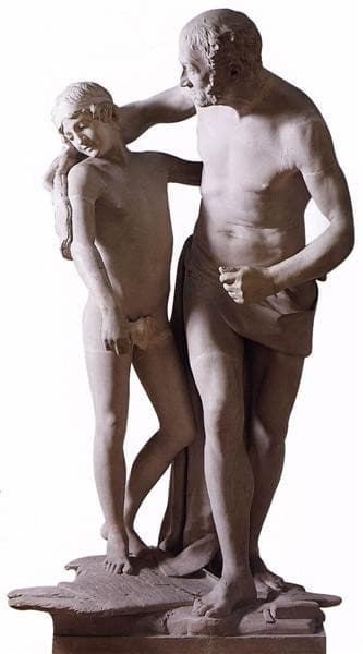 Daedalus and Icarus — Antonio Canova