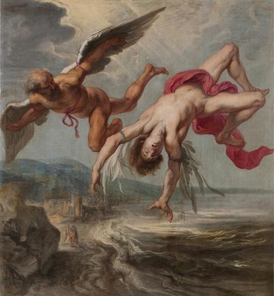 The Fall of Icarus — Jacob Peter Gowy