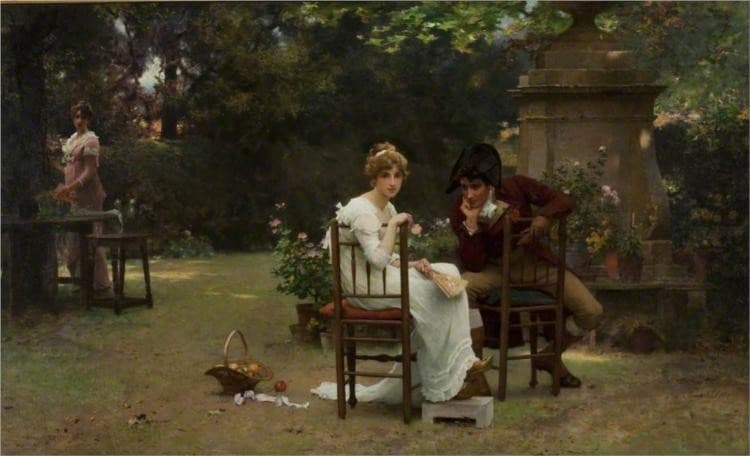 Two’s Company, Three’s None — Marcus Stone