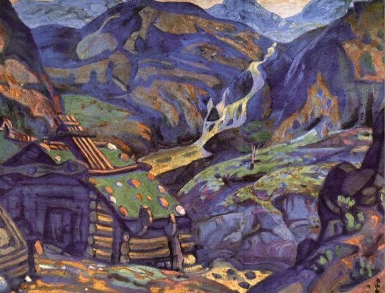 Мельница в горах — Nicholas Roerich