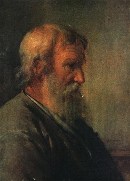 Старик крестьянин — Vasily Tropinin