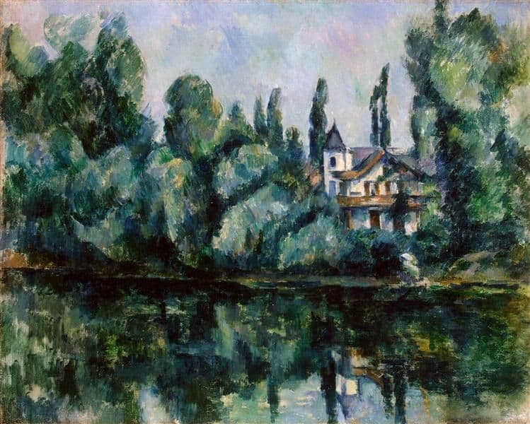 The banks of the Marne — Paul Cézanne