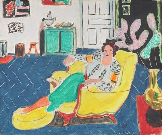 Woman Seated in an Armchair — Henri Matisse