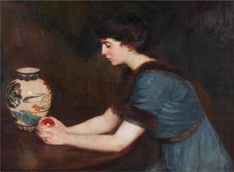 At the Window (also known as Portrait of Julia Sullivan Lynch) — Lilla Cabot Perry