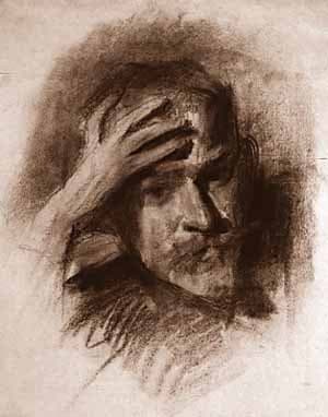 Self Portrait — Victor Borisov-Musatov