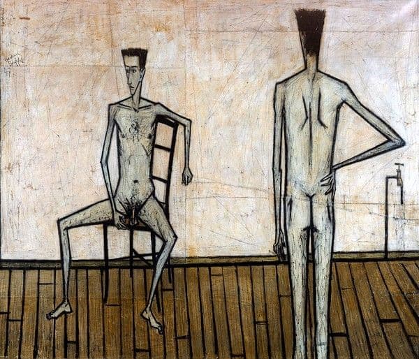 Deux hommes nus — Bernard Buffet