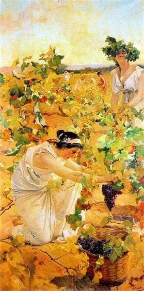 Grape Harvest — Joaquín Sorolla