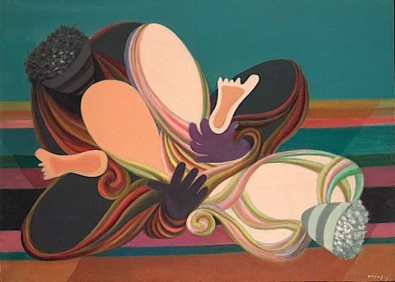 Sans titre (de la serie des lutteurs) — Georges Papazoff